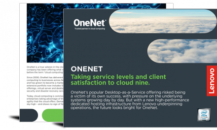 OneNet – Leaning on Lenovo to improve desktop performance