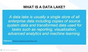 Webinar: 10 tips to ensure your data lake does not become a data swamp