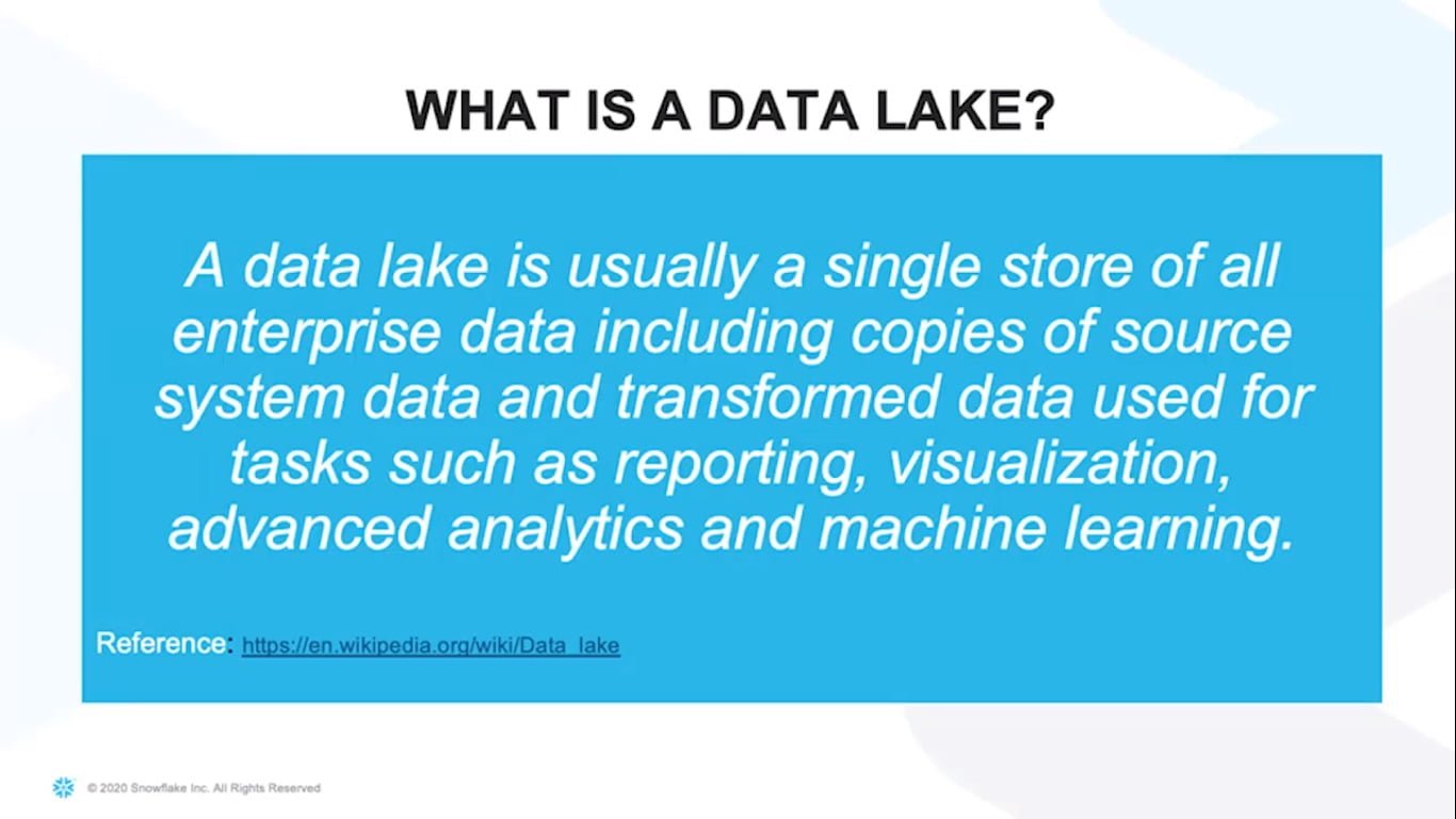 Webinar: 10 tips to ensure your data lake does not become a data swamp