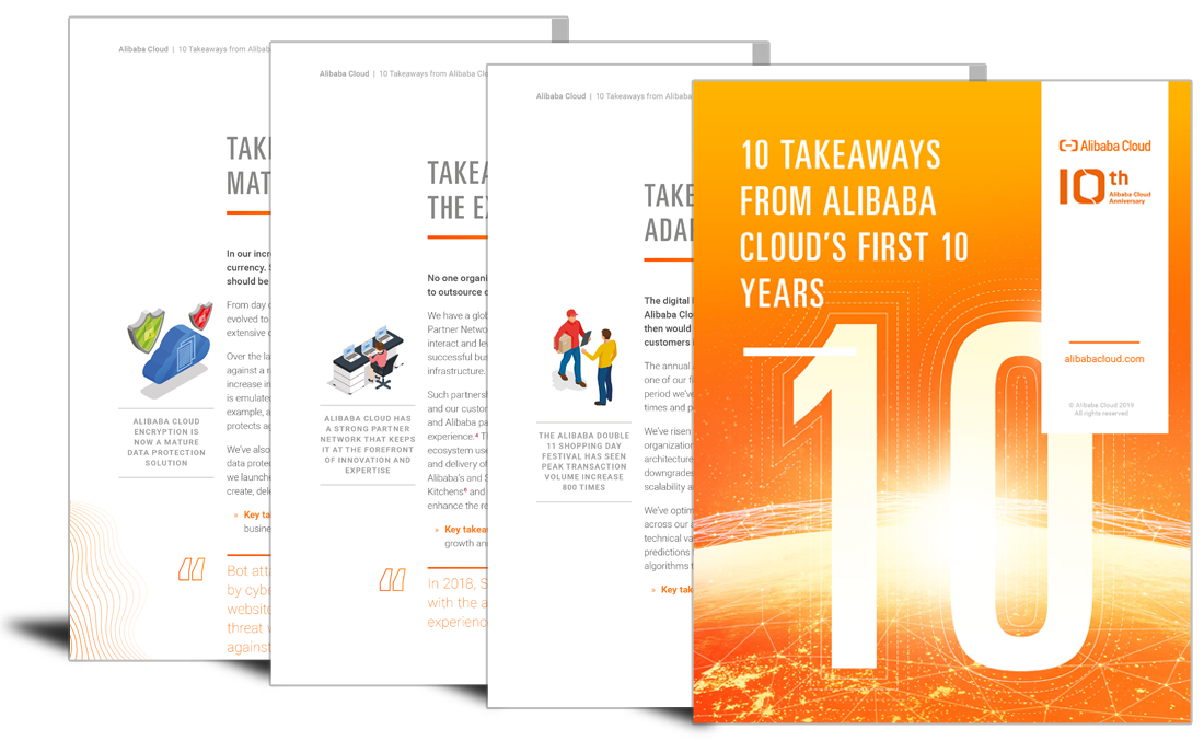 10 takeaways from Alibaba Cloud’s first 10 years