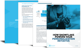 How a cloud data platform helps you personalize your products and services