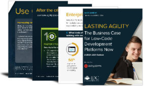 Lasting agility: the business case for low-code