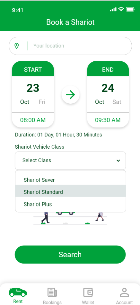 shariot app in singapore