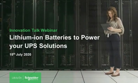Innovation Talk: Lithium-Ion Batteries to Power your UPS Solutions