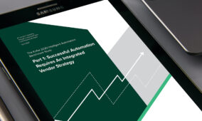 Integrated vendor strategy for successful automation