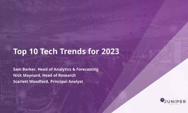 Juniper Research's top 10 tech trends 2023