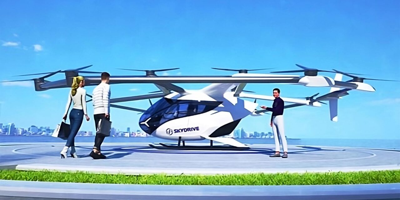 SkyDrive aims for the city skies with its sustainable eVTOL aircraft