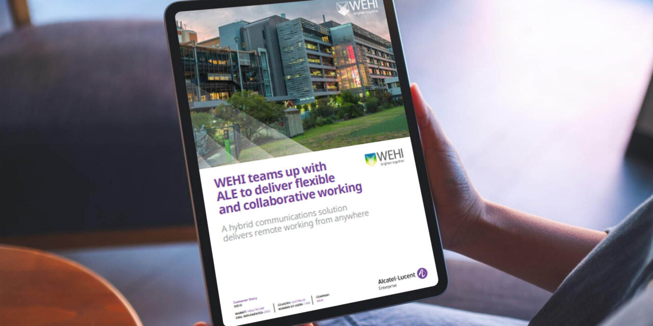 WEHI delivers flexible and collaborative working with ALE