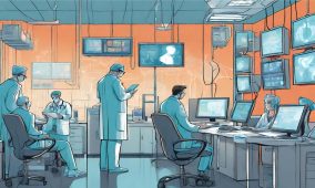 What factors are driving IT modernization in the global healthcare industry?