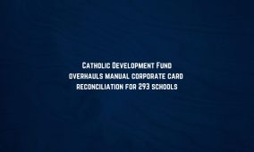 Catholic Development Fund overhauls manual corporate card reconciliation for 293 schools