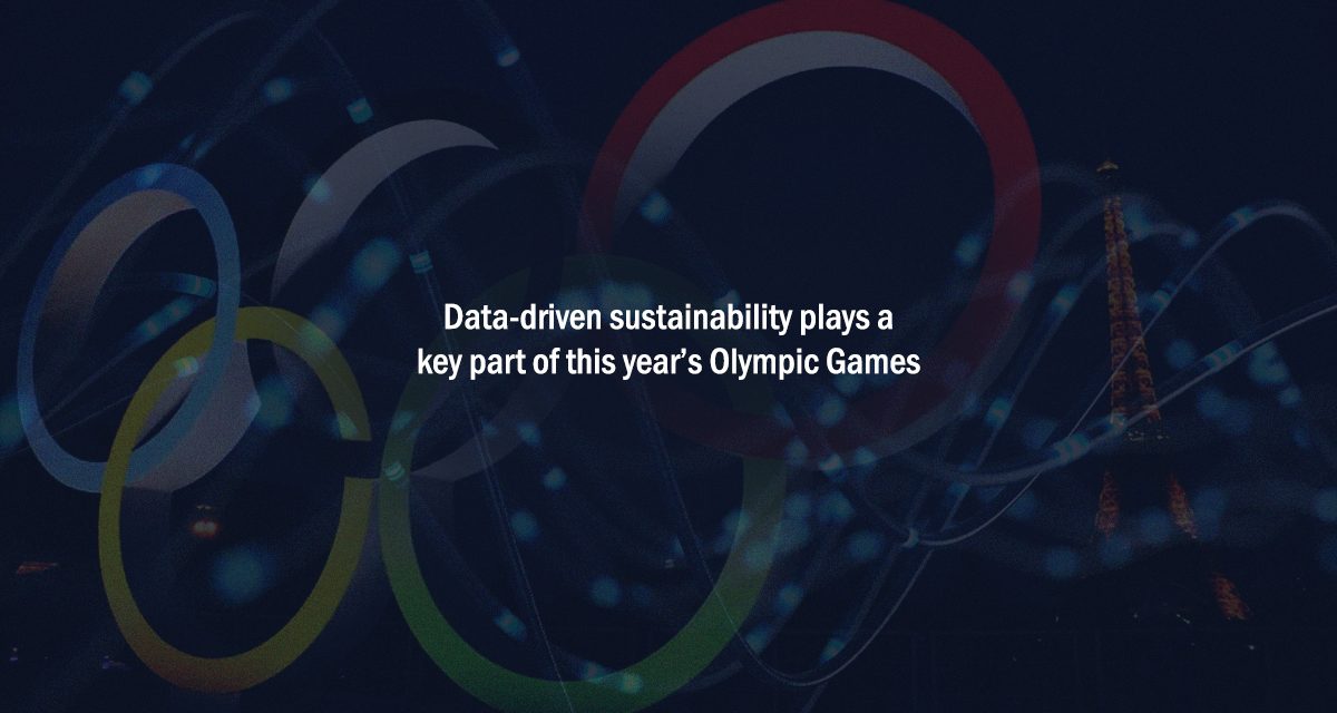 Data-driven sustainability plays a key part in this year’s Olympic Games