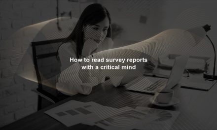 How to read survey reports with a critical mind