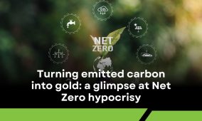 Turning emitted carbon into gold: a glimpse at Net Zero hypocrisy