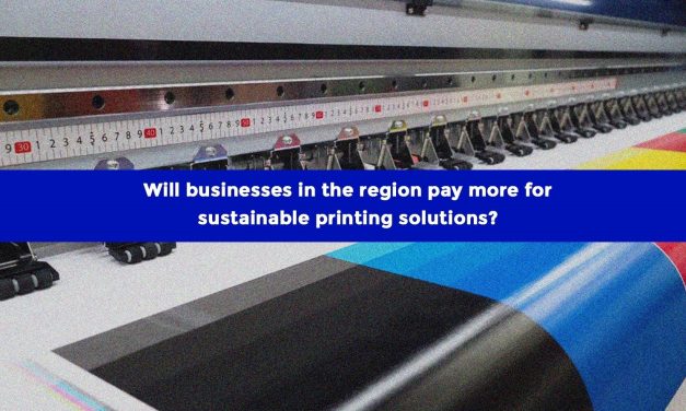 Will businesses in the region pay more for sustainable printing solutions?