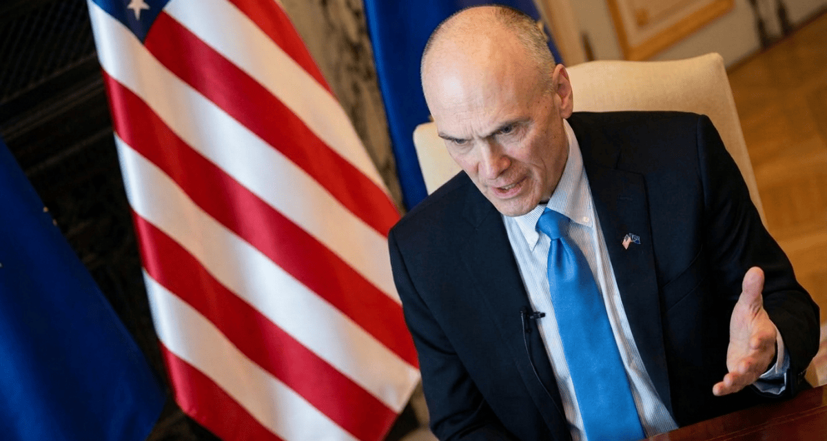 US envoy urges EU to ease tech regulation for AI competitiveness