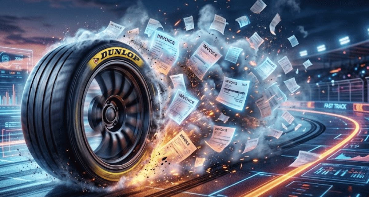 Streamlined invoicing frees Dunlop Tire Thailand staff for higher-value work